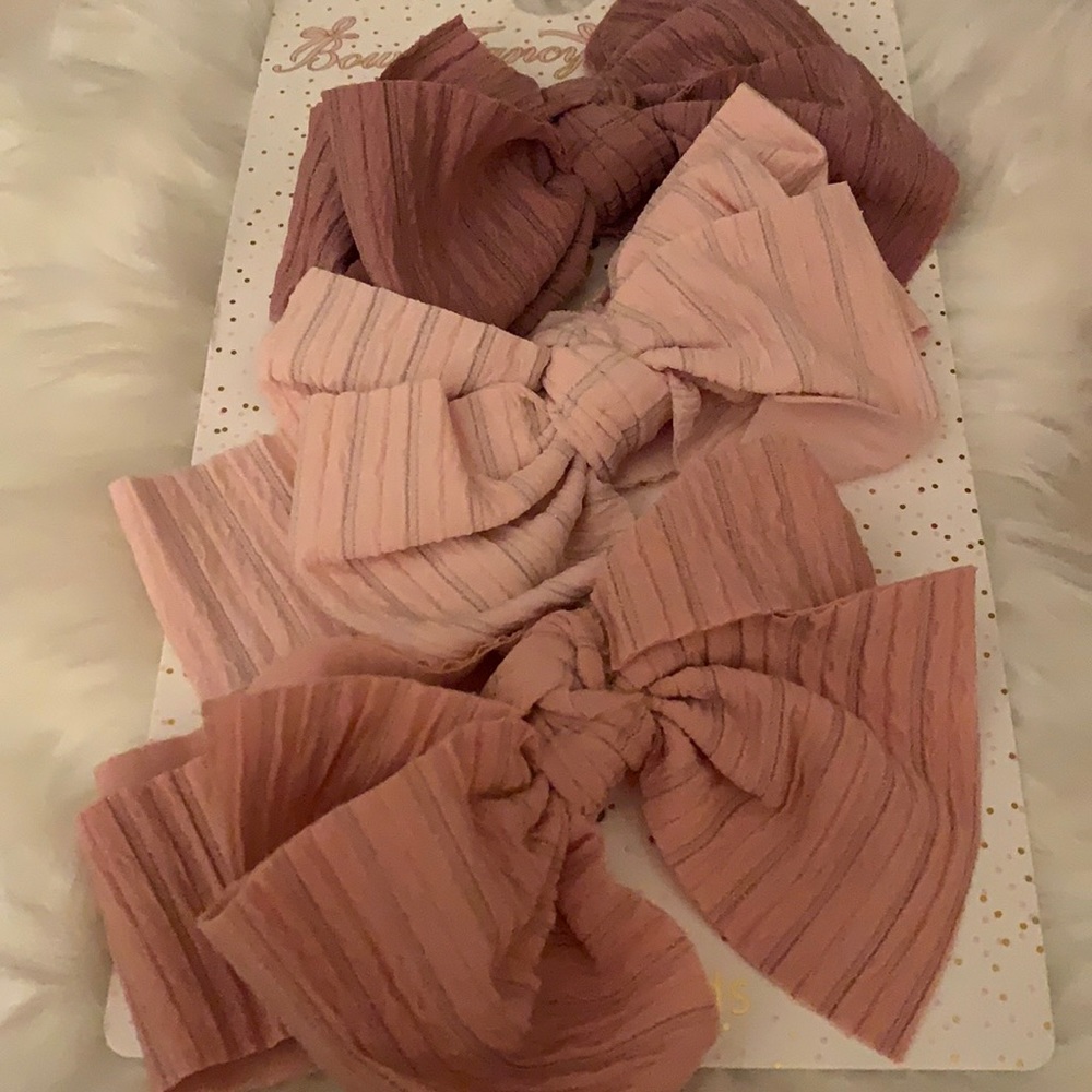 Bow Headbands Set of 3